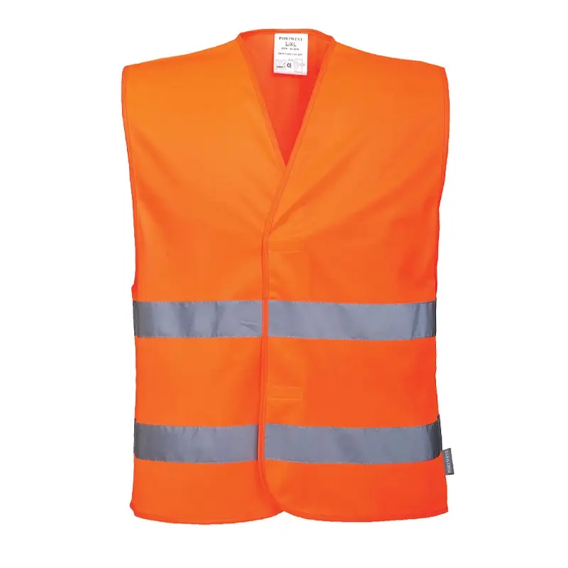 Portwest C474 Hi-Vis Two Band Vest veiligheidshesje fluo oranje