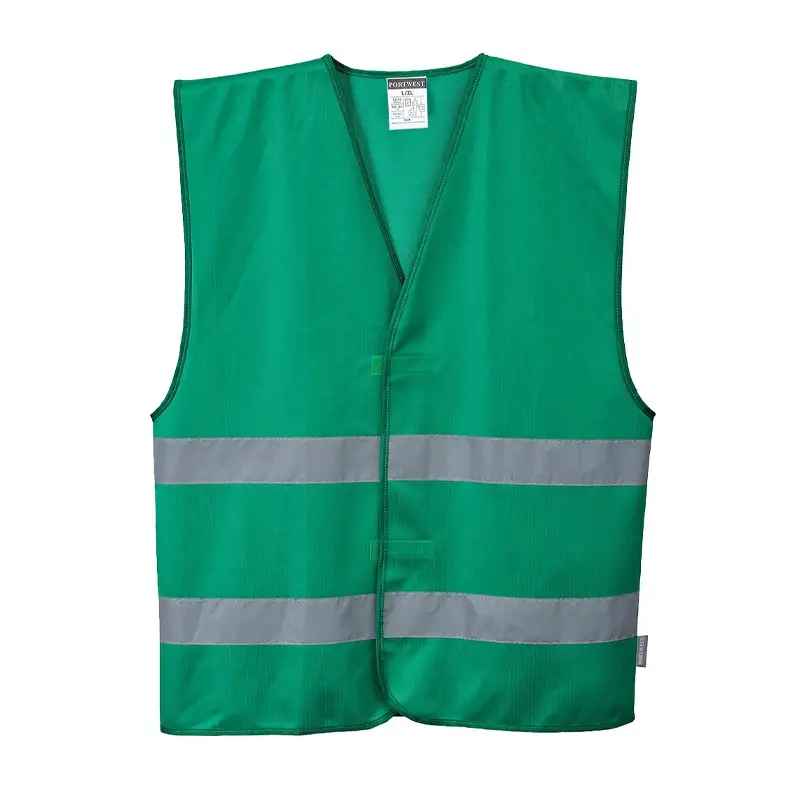 Portwest F474 Iona Vest gekleurd reflecterend veiligheidshesje flessengroen