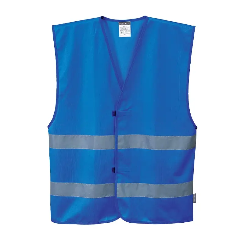 Portwest F474 Iona Vest gekleurd reflecterend veiligheidshesje korenblauw