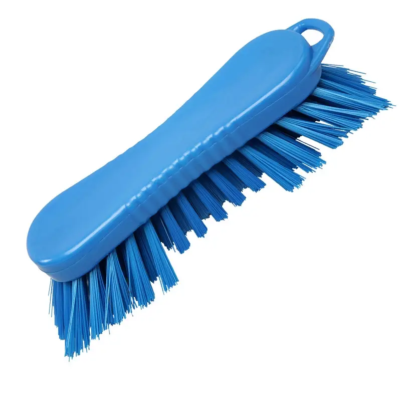 Werkborstel hard uitstaande vezel FBK 15065-2 210x70 mm blauw