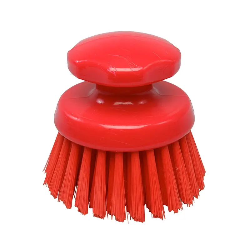 Werkborstel rond hard FBK 54154-3 ø125 mm rood