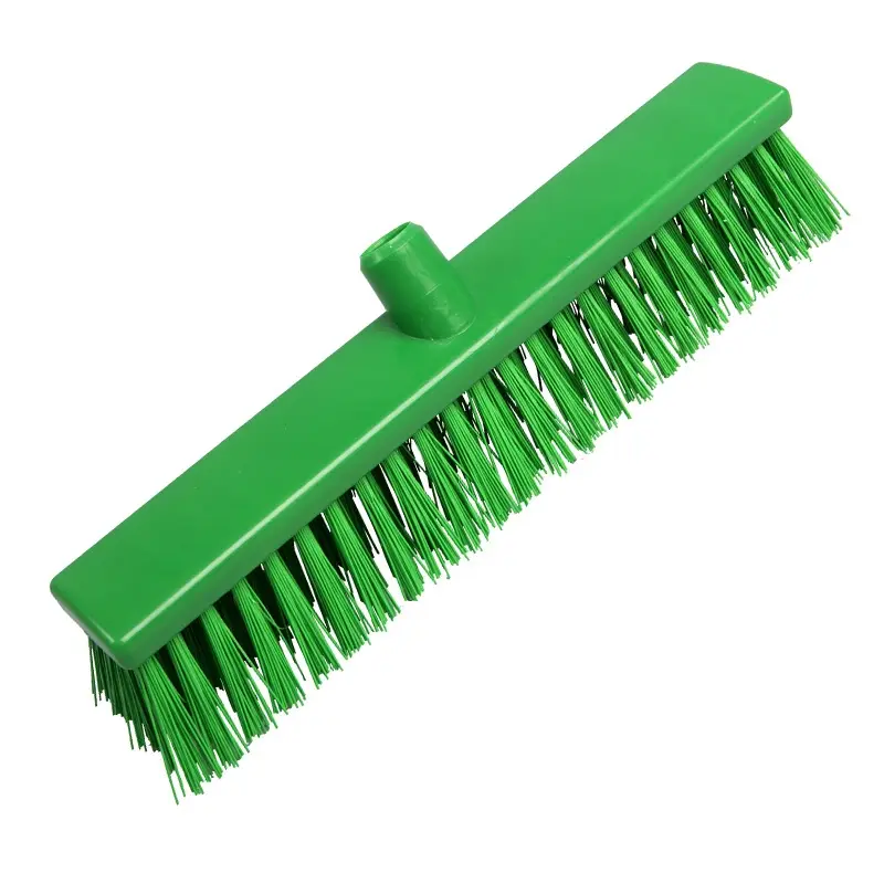 Bezem extra hard FBK 25187-5 400x60 mm groen