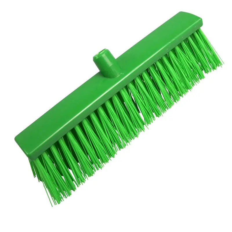 Bezem hard FBK 25190-5 400x60 mm groen