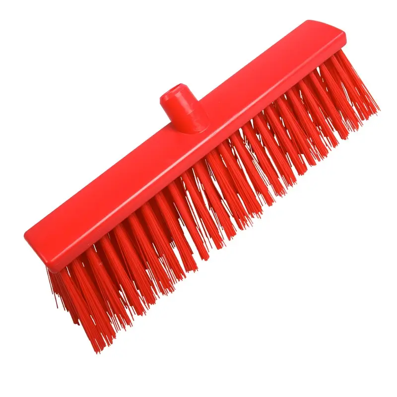 Bezem hard FBK 25190-3 400x60 mm rood