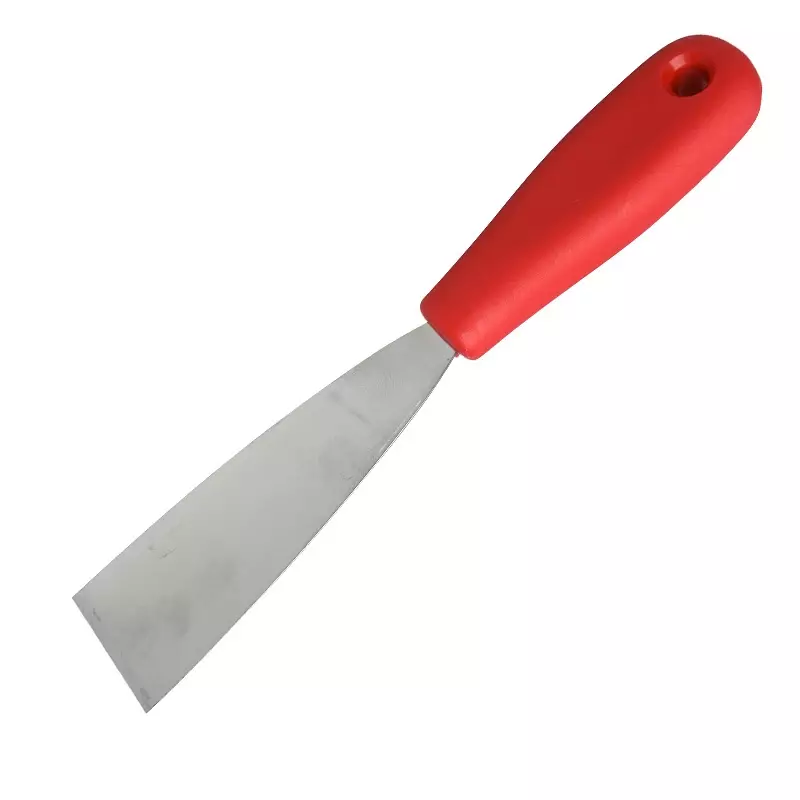 FBK 88040-3 handschraper polypropyleen met flexibel RVS blad 40 mm rood