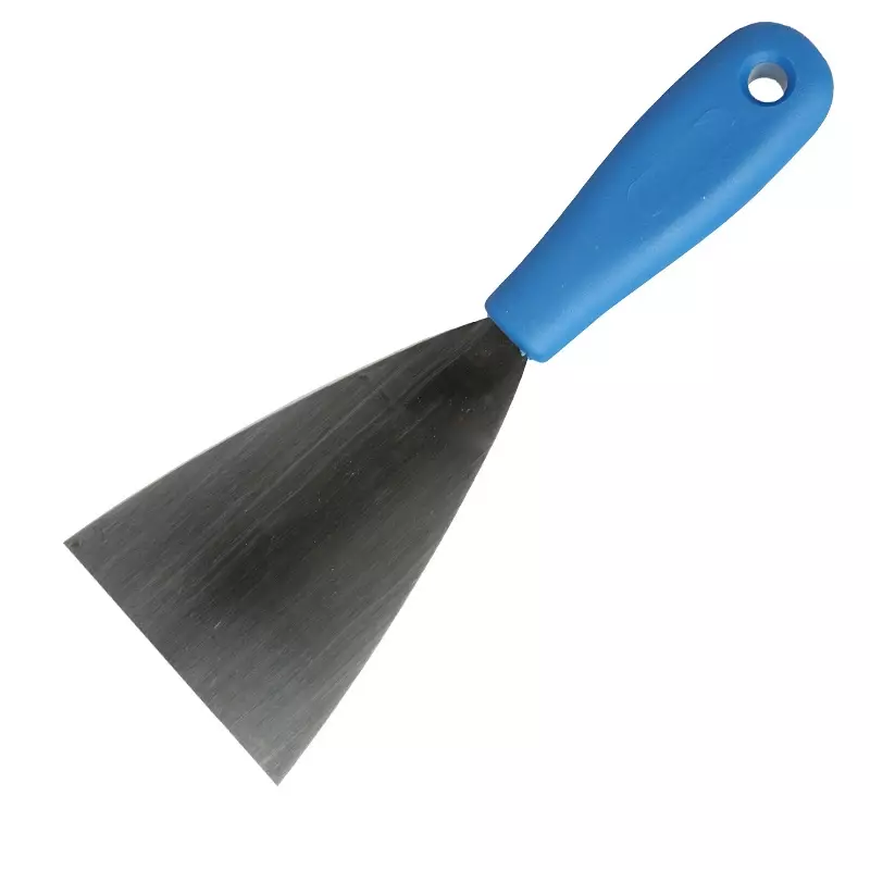 FBK 88080-2 handschraper polypropyleen met flexibel RVS blad 80 mm blauw