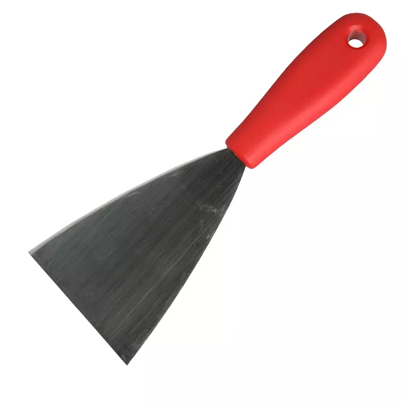 FBK 88080-3 handschraper polypropyleen met flexibel RVS blad 80 mm rood