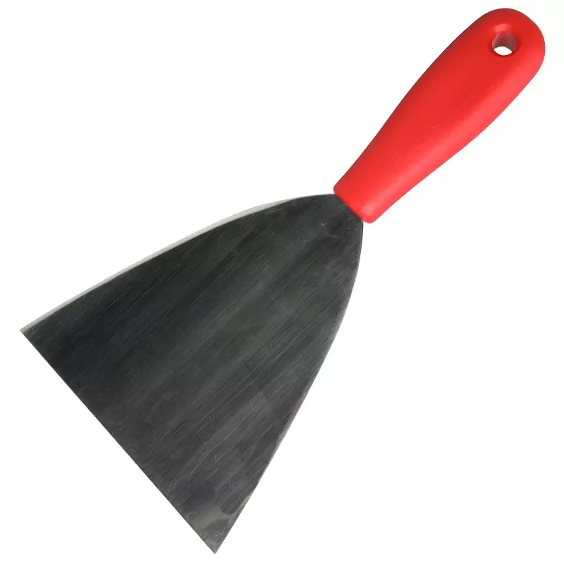 FBK 88100-3 handschraper polypropyleen met flexibel RVS blad 120 mm rood