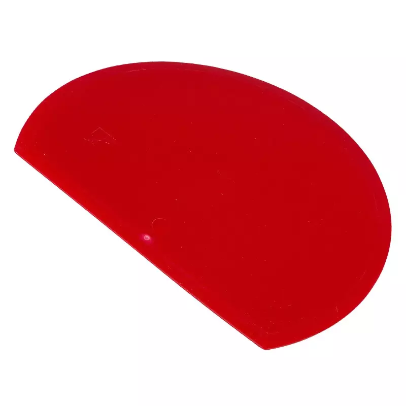 FBK 81916-3 deegschraper polypropyleen 160 mm rood