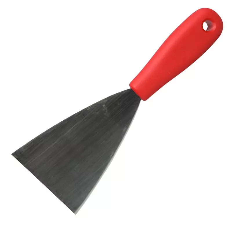 FBK 88082-3 handschraper polypropyleen met RVS blad 80 mm rood