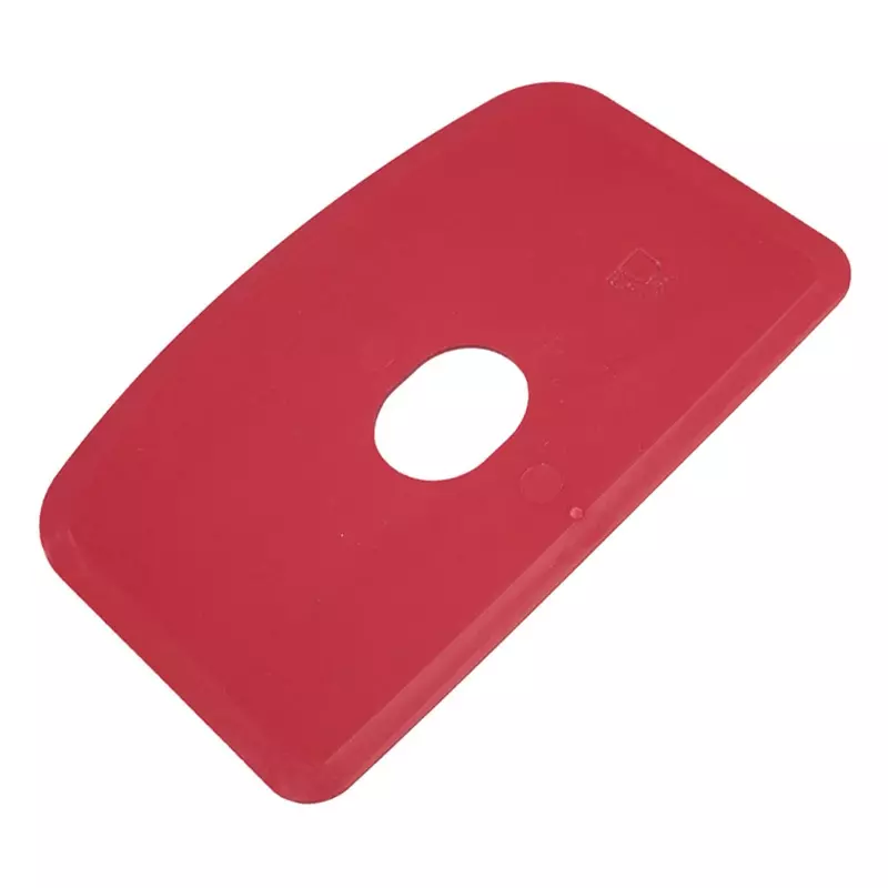 FBK 71910-3 handschraper met gat detecteerbaar 146 mm rood