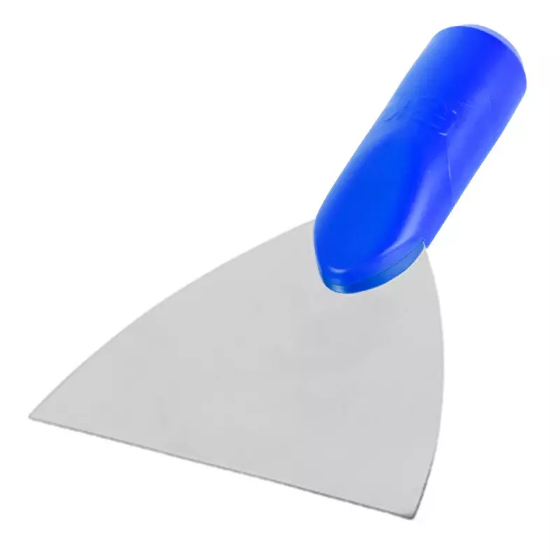 Vloerschraper buigzaam RVS blad FBK 28120-2 120 mm blauw
