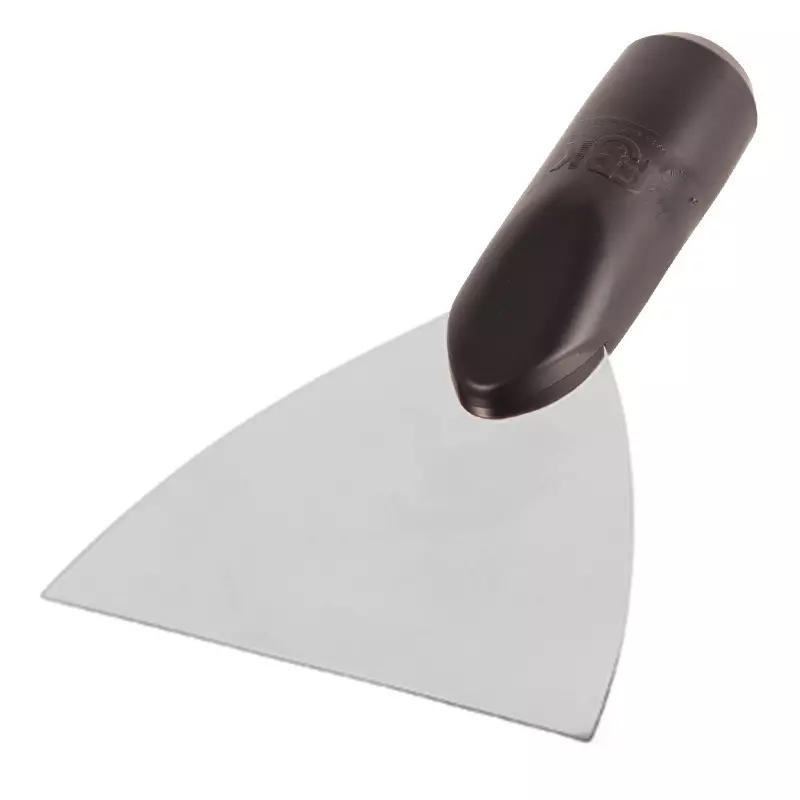 Vloerschraper buigzaam RVS blad FBK 28120-6 120 mm zwart