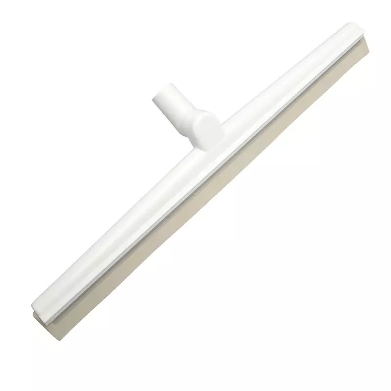 FBK 86532-1 vloertrekker draaibare kop met vervangbaar rubber 600 mm wit