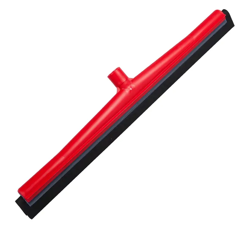 Vloertrekker vast zwart rubber FBK 28606-3 600 mm rood