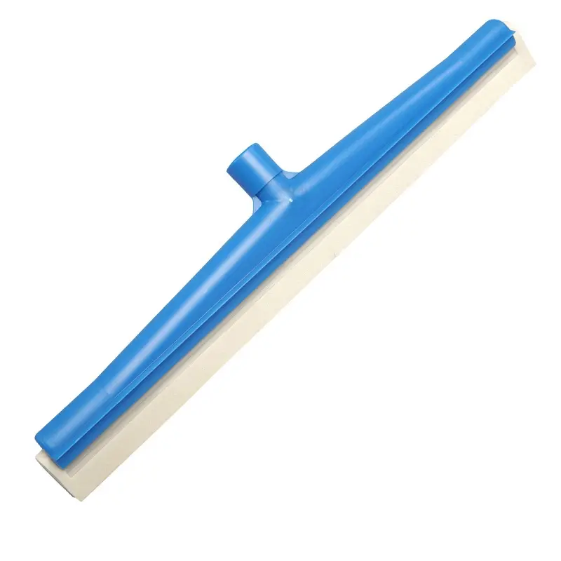 Vloertrekker wit rubber FBK 28503-2 500 mm blauw