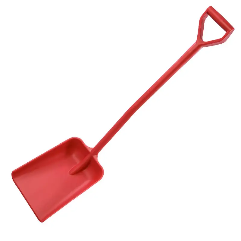 FBK 14103-3 schop D-grip ergonomisch 1120 mm rood