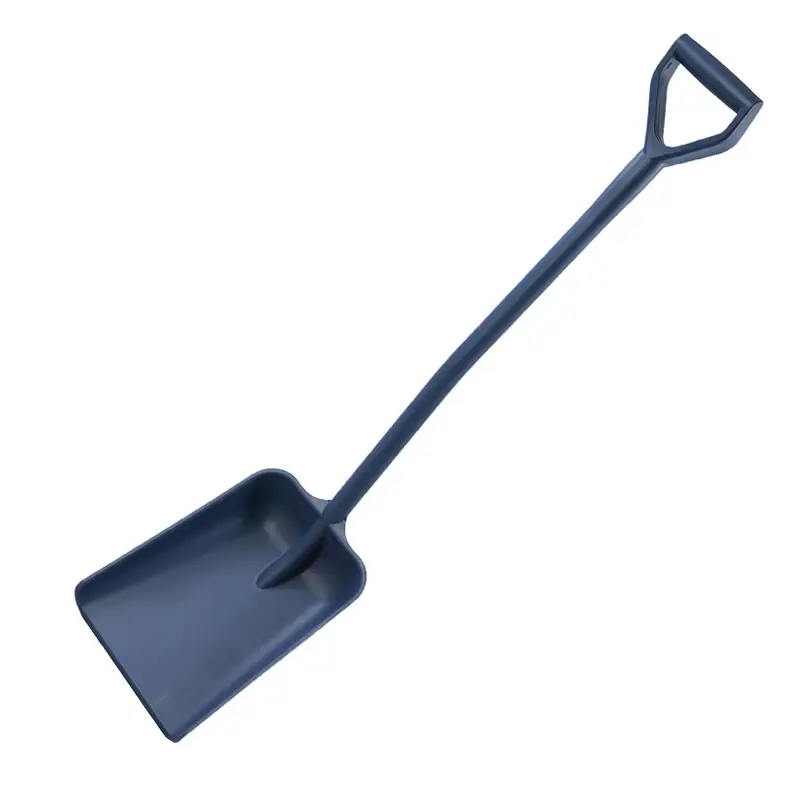 FBK 74103-2 schop detecteerbaar D-grip 1120 mm blauw