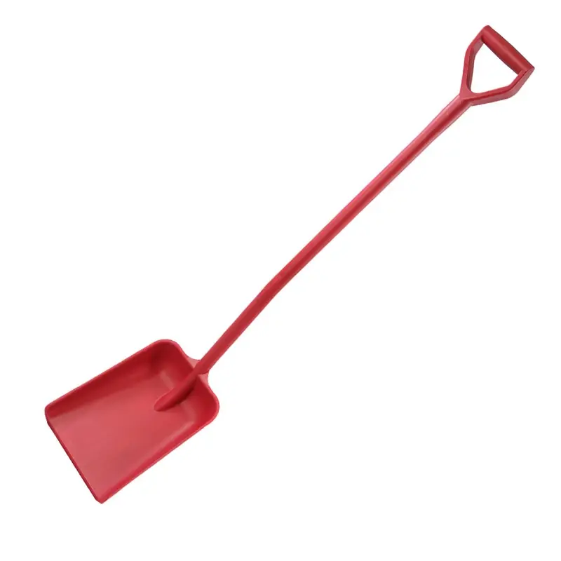 FBK 15103-3 schop D-grip ergonomisch 1330 mm rood