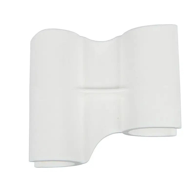 FBK 80204-1 steelclip polypropyleen voor hotelstofblik wit