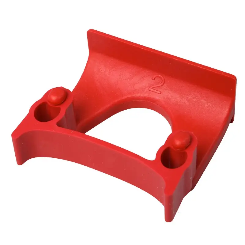 Ophangklem voor ophangrail FBK 15151-3 ø28-38 mm rood