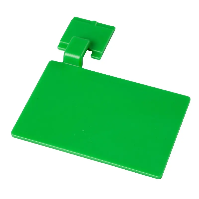 Bordje voor ophangrail FBK 80002-5 110x75 mm groen