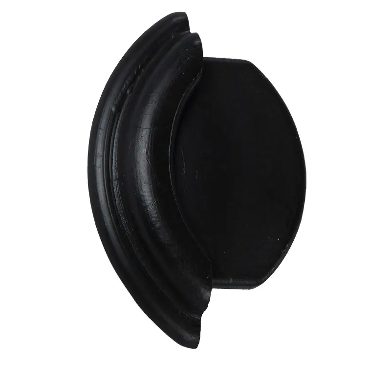 Einddop ophangrail FBK 80005-6 zwart