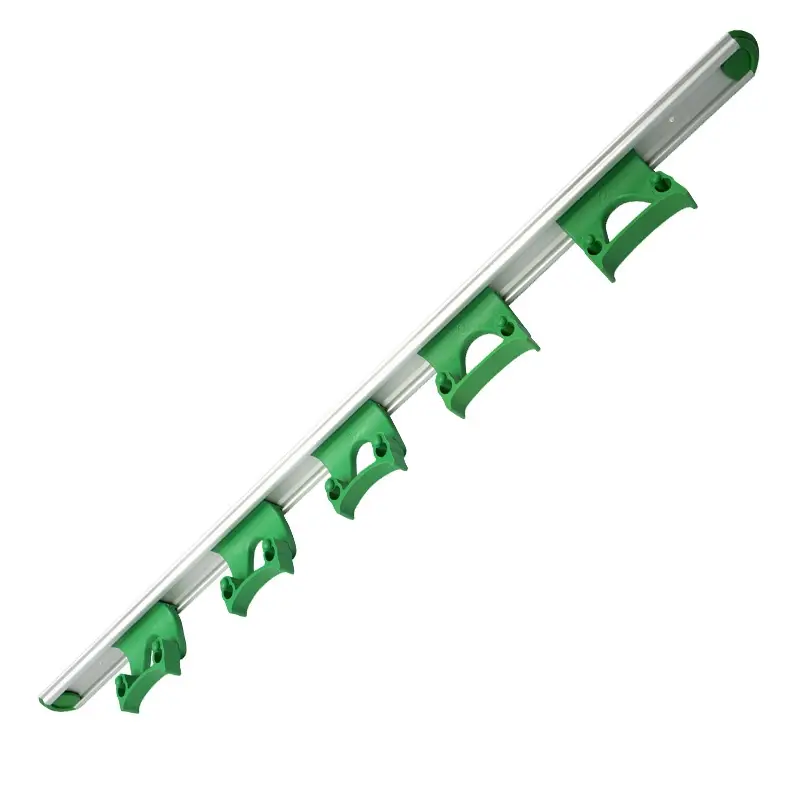 Ophangrail 5x klem FBK 15157-5 900 mm groen