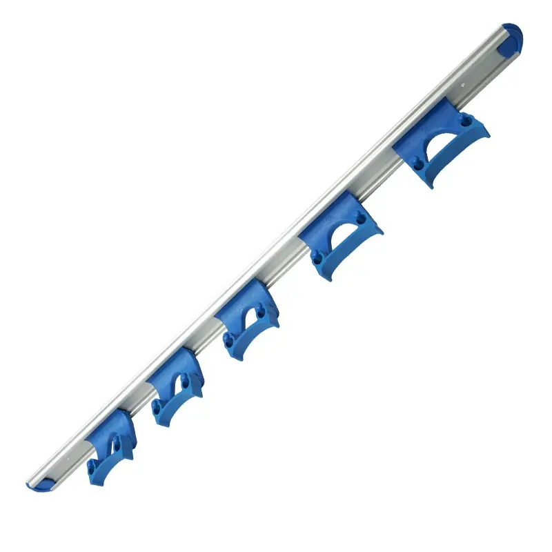 Ophangrail 5x klem FBK 15157-2 900 mm blauw