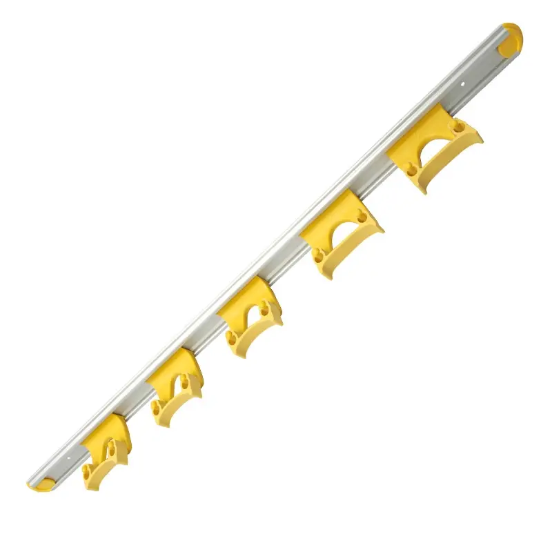 Ophangrail 5x klem FBK 15157-4 900 mm geel