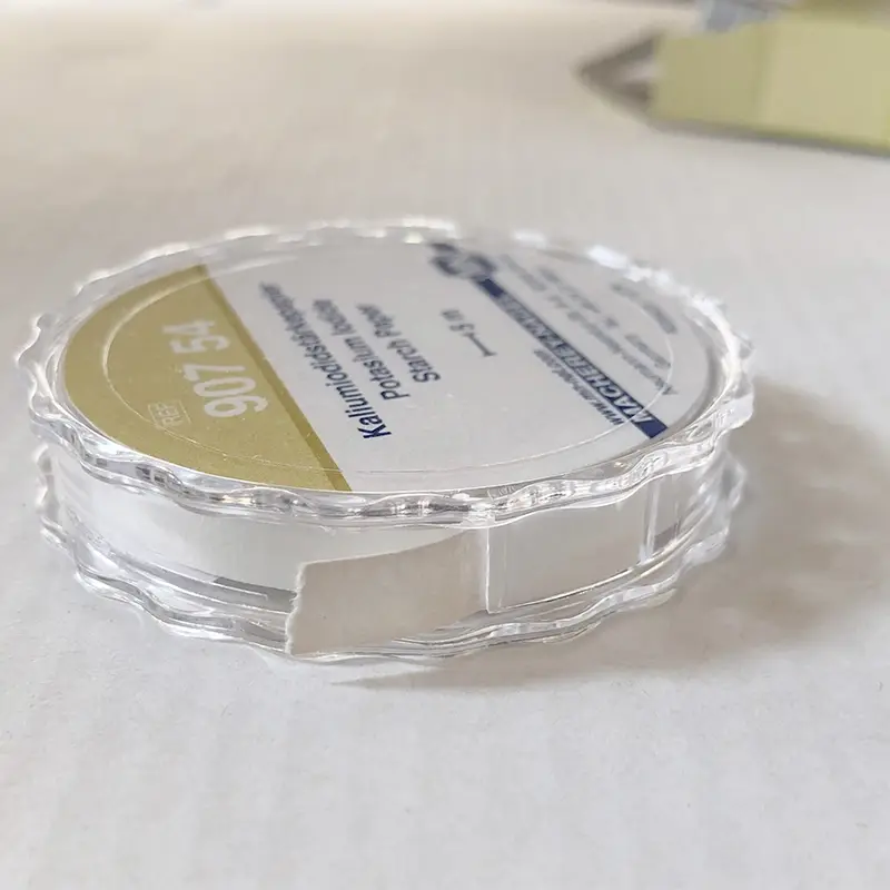 Kaliumjodide zetmeel testpapier residucontrole 5 meter