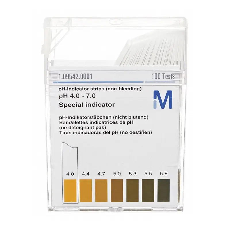 MQuant pH-indicatorstrook 4.0-7.0 pH