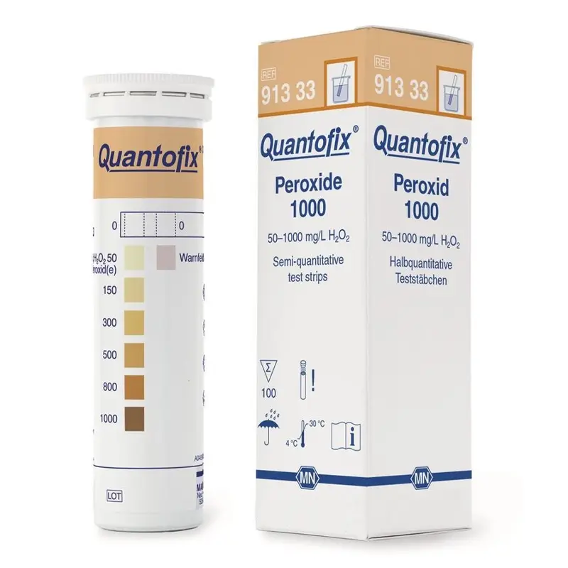 Quantofix Peroxide teststrookjes 0-1000 mg/l