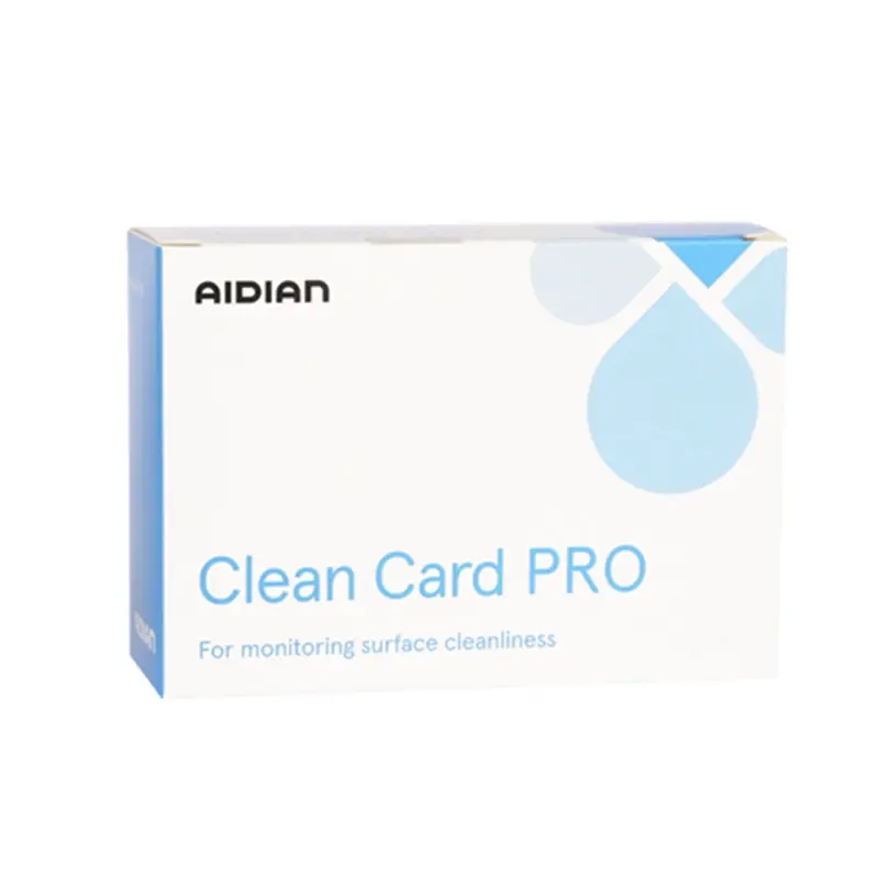 Aidian Clean Card PRO snelle oppervlakte hygienetest