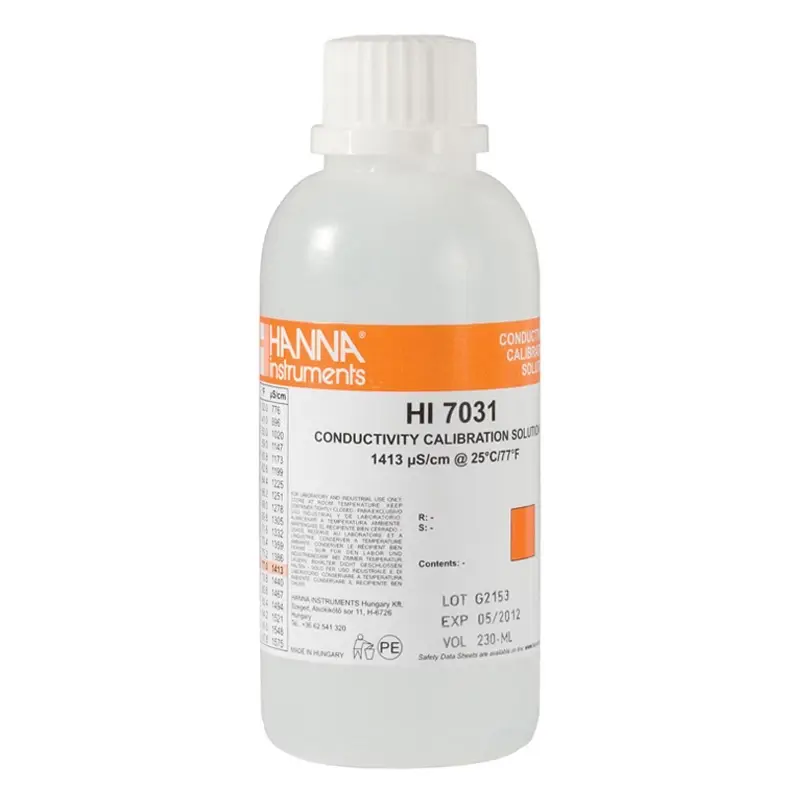 Geleidbaarheidsoplossing 1413 uS/cm HI7031L