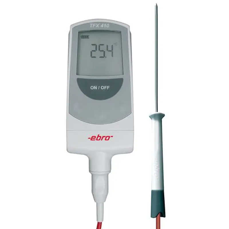 Ebro TFX 410 voedselthermometer met Pt1000-insteekvoeler