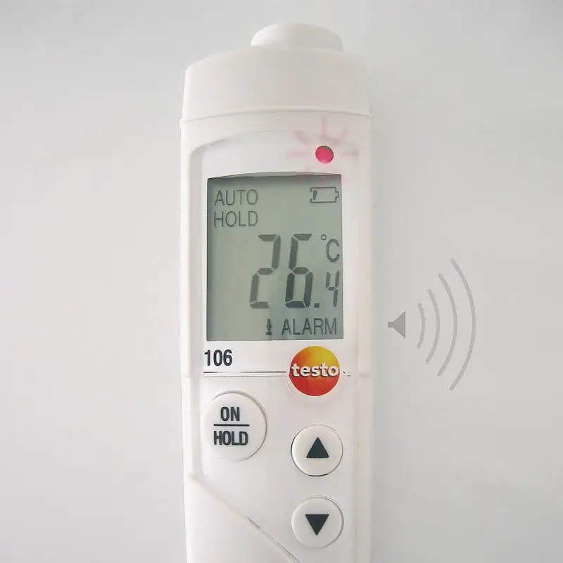 testo 106 voedselthermometer digitaal met insteekvoeler