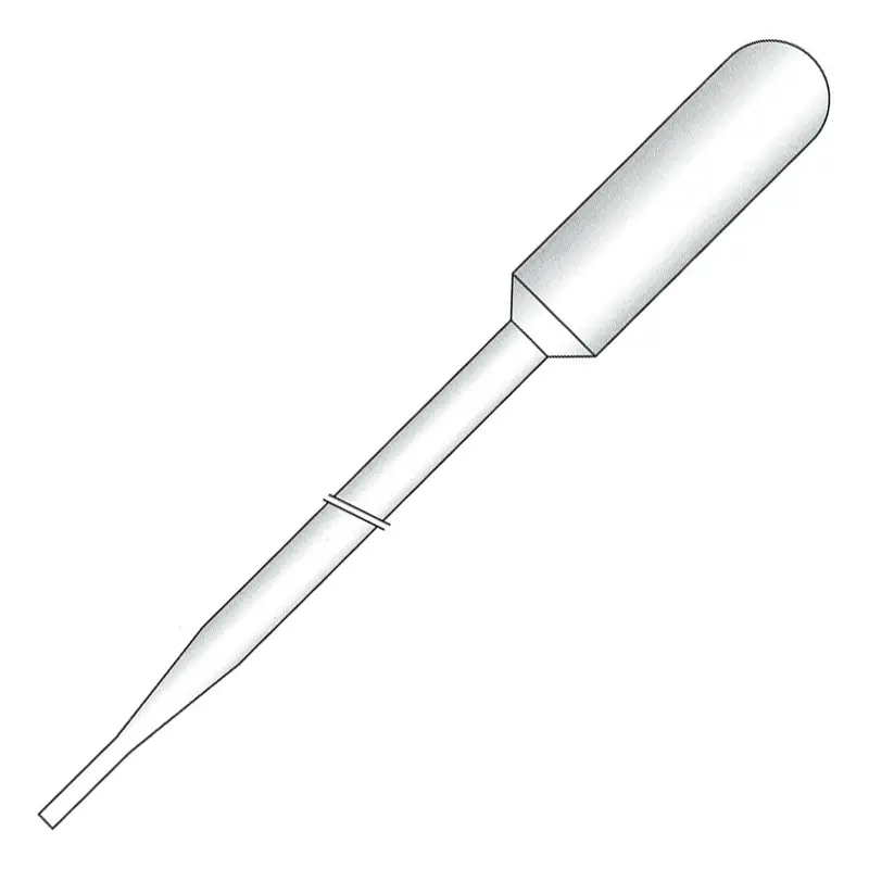 Pasteurpipetten niet steriel 300 mm vulvolume 10.7 ml