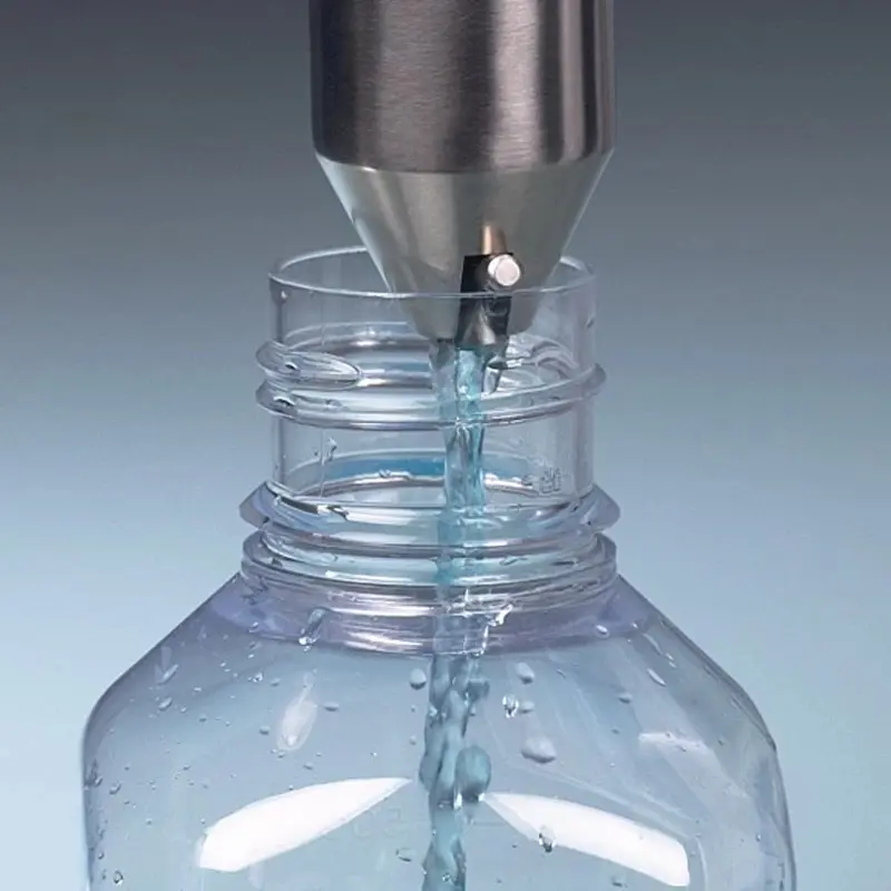 Bürkle monsternemer RVS flesvulling 50 ml