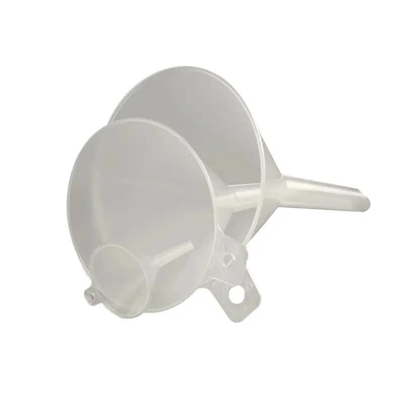 Burkle trechter met ophangoog PP ø100 mm - ø10 mm transparant<linebreak>