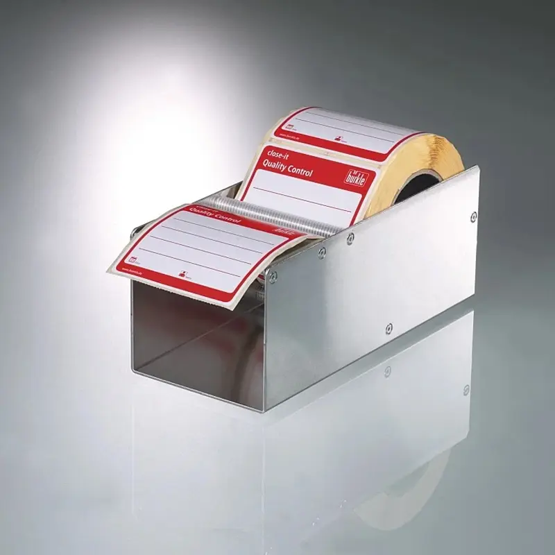 Burkle Close-it etiket 95x95 mm rood