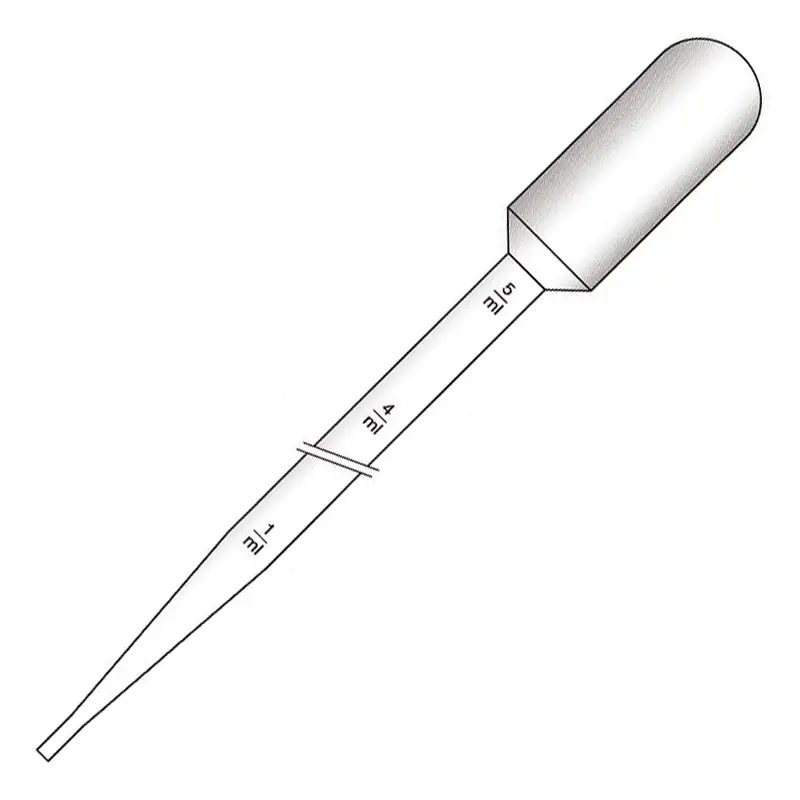 Pasteurpipetten niet steriel 217 mm vulvolume 6.2 ml schaal 1 ml