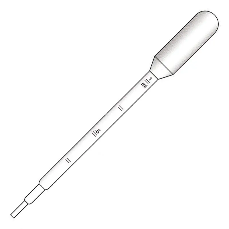 Pasteurpipetten niet steriel 155 mm vulvolume 3.4 ml schaal 0.25 ml