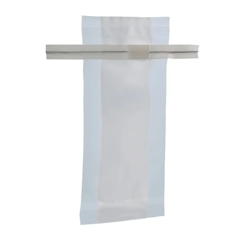 Bemonsteringszak steriel doorzichtig met schrijfvlak 305 x 178 mm 1650 ml