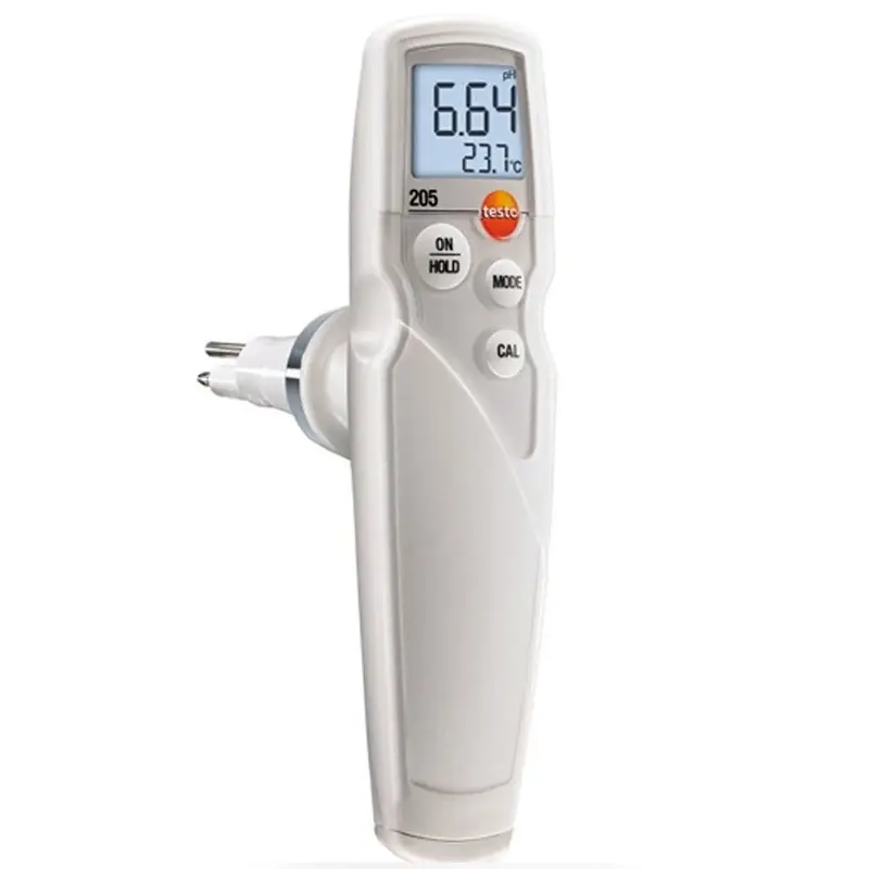 testo 205 pH-meter en thermometer met insteeksonde