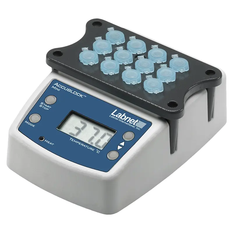 Accublock Mini-Compact Dry Bath digitaal 12 tubes