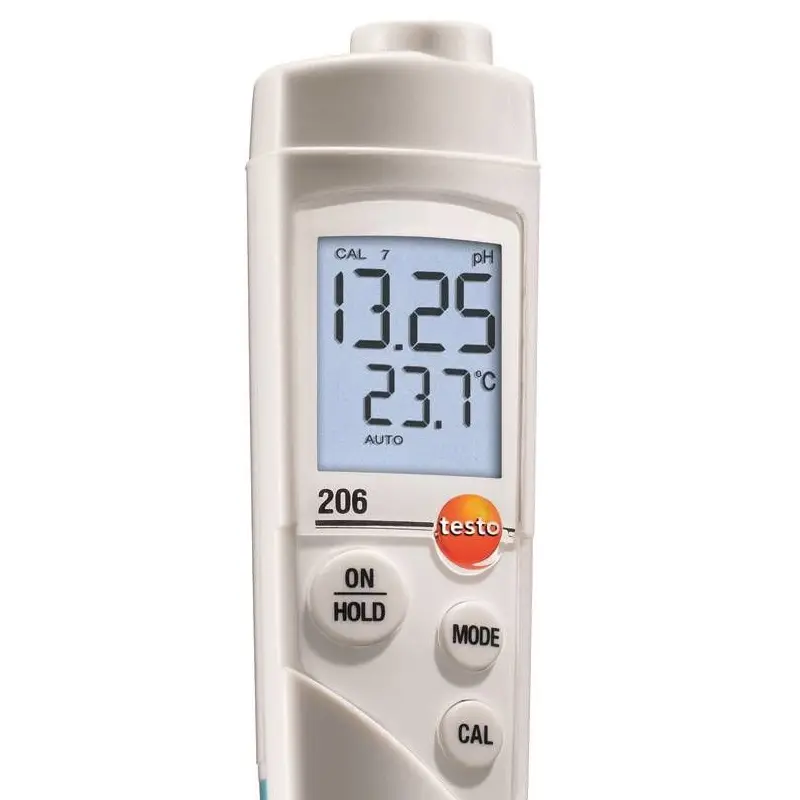 testo 206-pH1 pH-meter voor vloeistoffen