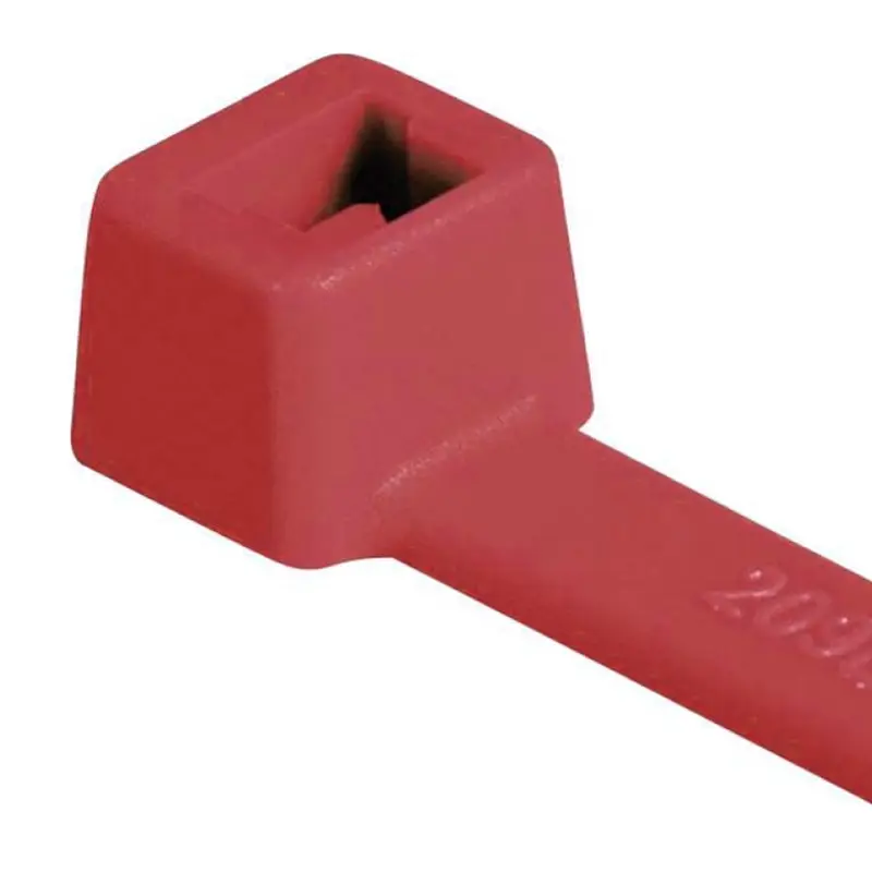 HellermannTyton 116-01812 PA66 bundelband polyamide rood