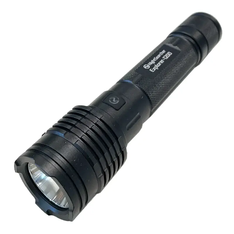 NightSearcher Explorer 1200 LED zaklamp USB oplaadbaar