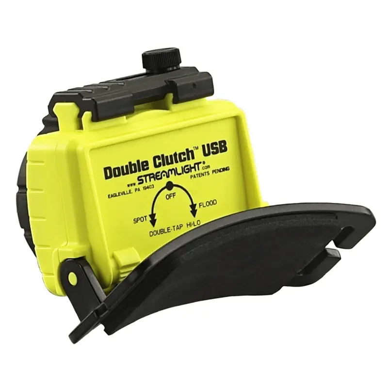 Streamlight Double Clutch USB LED hoofdlamp oplaadbaar geel